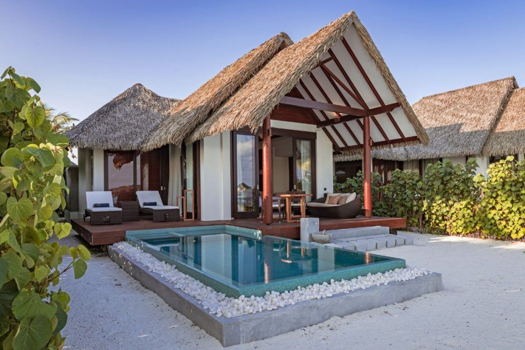 Beach Villa en el Heritance Aarah Maldives