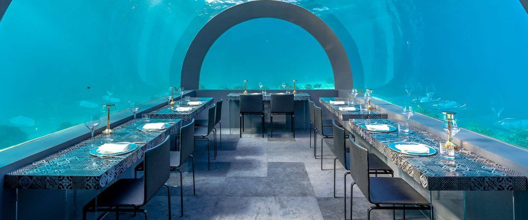 Restaurantes sobre el agua Hoteles Maldivas
