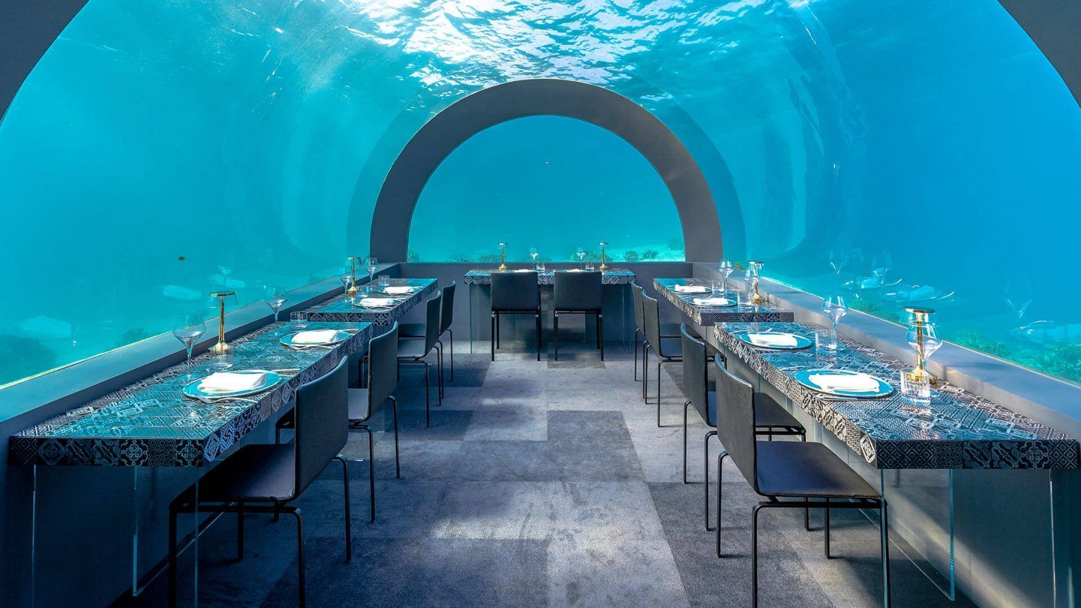 Restaurantes sobre el agua Hoteles Maldivas