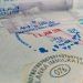visado Maldivas en pasaporte