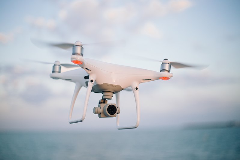 Drones en Maldivas
